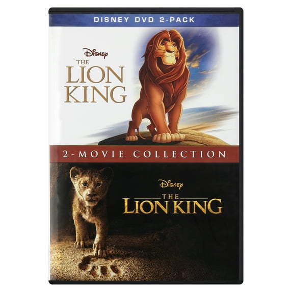 The Lion King (1994) / The Lion King (2019): 2-Movie Collection (DVD), Disney, Kids & Family