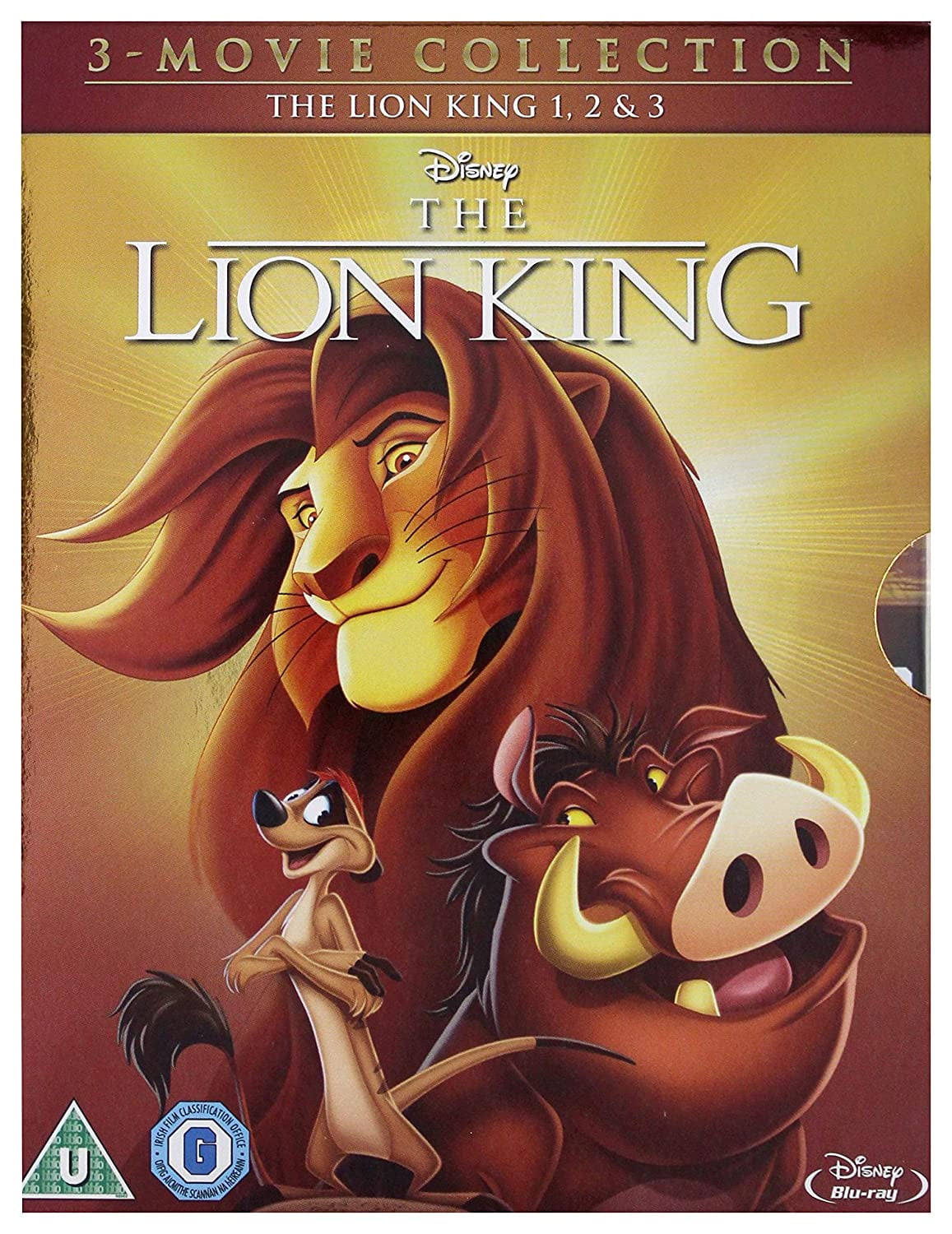 The Lion King 3-Movie Collection (Blu-Ray) (Trilogy Edition