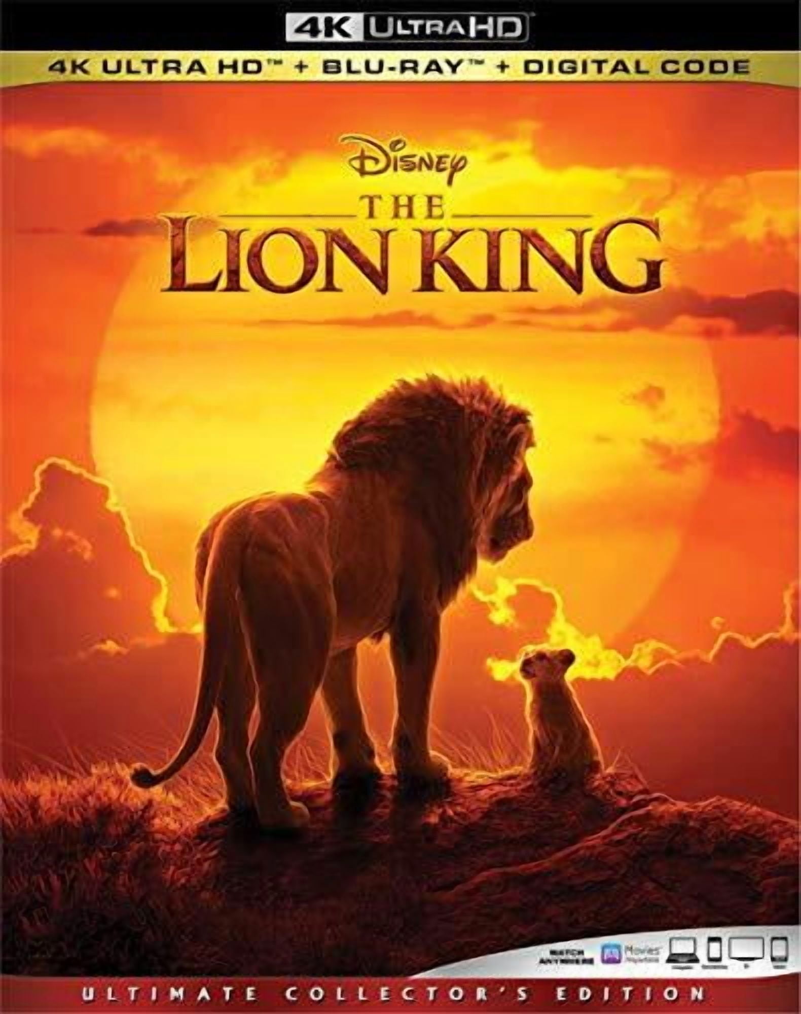 Disney's The Lion King (4K Ultra HD + Blu-ray): Action & Adventure