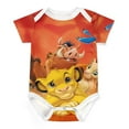 thumbnail image 1 of The Lion King Baby Boy Girl Short Sleeve Romper Clothes Bodysuit Baby Summer One Piece Jumpsuit, 1 of 8