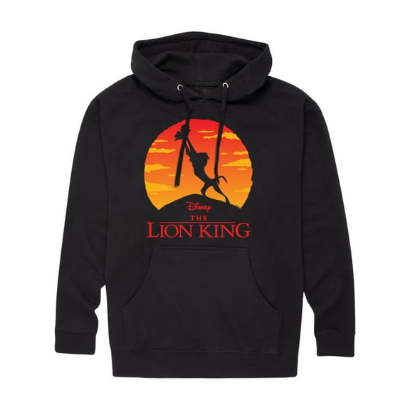 The Lion King - Baby Simba Pride Rock - Men's Pullover Hooded Fleece Sweatshirt