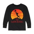 thumbnail image 1 of The Lion King - Baby Simba at Pride Rock - Iconic Silhouette - Toddler & Youth Long Sleeve Graphic T-Shirt, 1 of 5