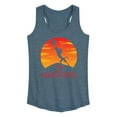 thumbnail image 1 of The Lion King - Baby Simba at Pride Rock - Iconic Silhouette - Women's Racerback Tank Top, 1 of 5