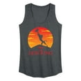 thumbnail image 1 of The Lion King - Baby Simba at Pride Rock - Iconic Silhouette - Women's Racerback Tank Top, 1 of 6