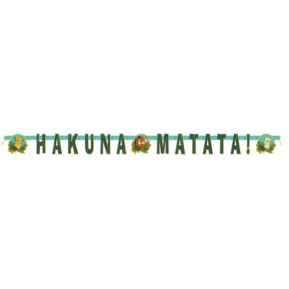 The Lion King Birthday Banner, 6ft
