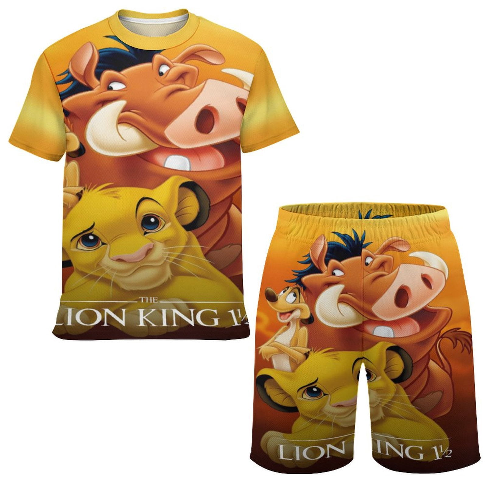 Lion King Girls Shorts set