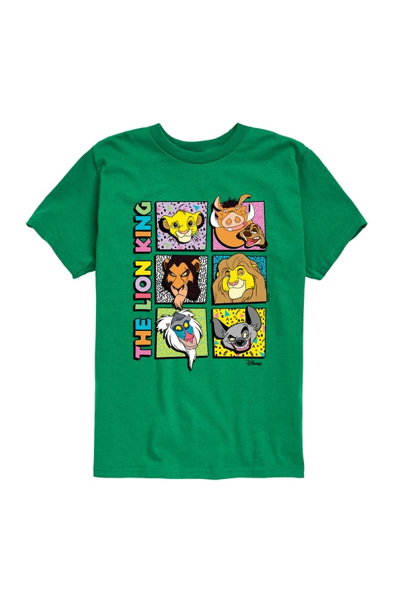 - Character Grid - Toddler & Youth Short Sleeve Graphic T-Shirt