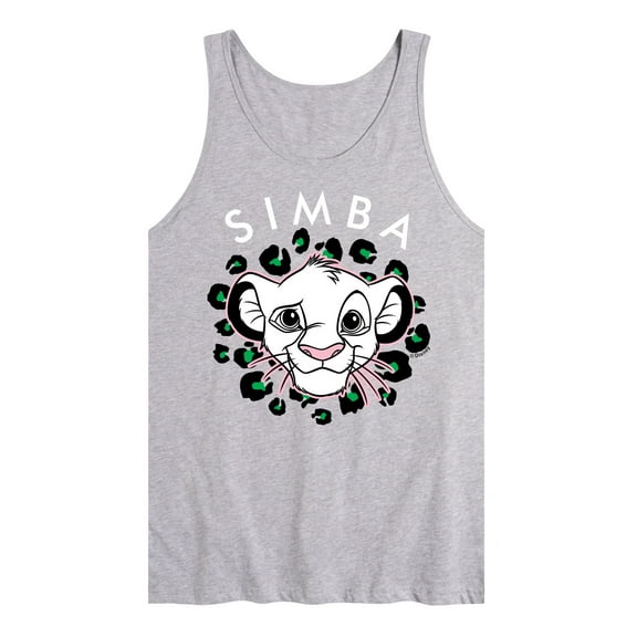The Lion King - Cheetah Print - Simba - Men's Jersey Tank Top