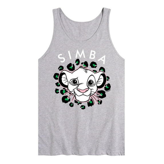 The Lion King - Cheetah Print - Simba - Men's Jersey Tank Top