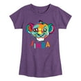 thumbnail image 1 of The Lion King - Colorful Simba - Toddler & Youth Girls Short Sleeve Graphic T-Shirt, 1 of 5