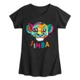 thumbnail image 1 of The Lion King - Colorful Simba - Toddler & Youth Girls Short Sleeve Graphic T-Shirt, 1 of 5