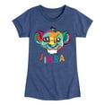 thumbnail image 1 of The Lion King - Colorful Simba - Toddler & Youth Girls Short Sleeve Graphic T-Shirt, 1 of 5