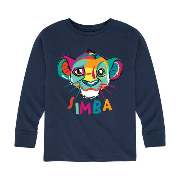The Lion King - Colorful Simba - Toddler & Youth Long Sleeve Graphic T-Shirt