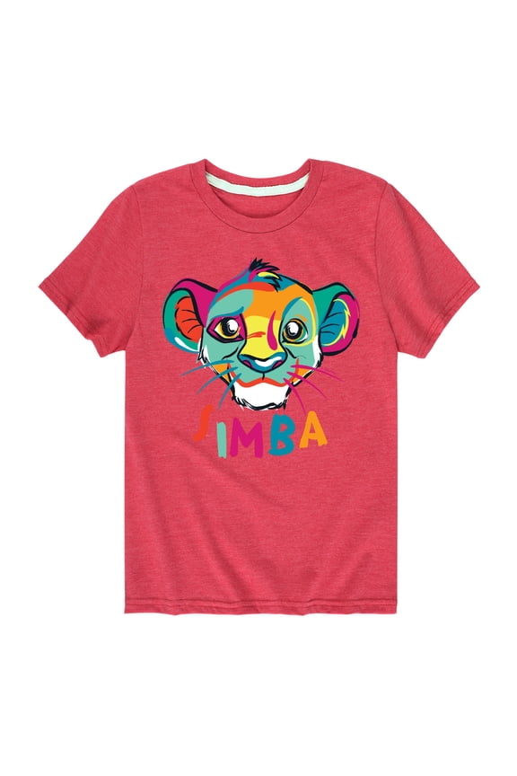 The Lion King - Colorful Simba - Toddler & Youth Short Sleeve Graphic T-Shirt