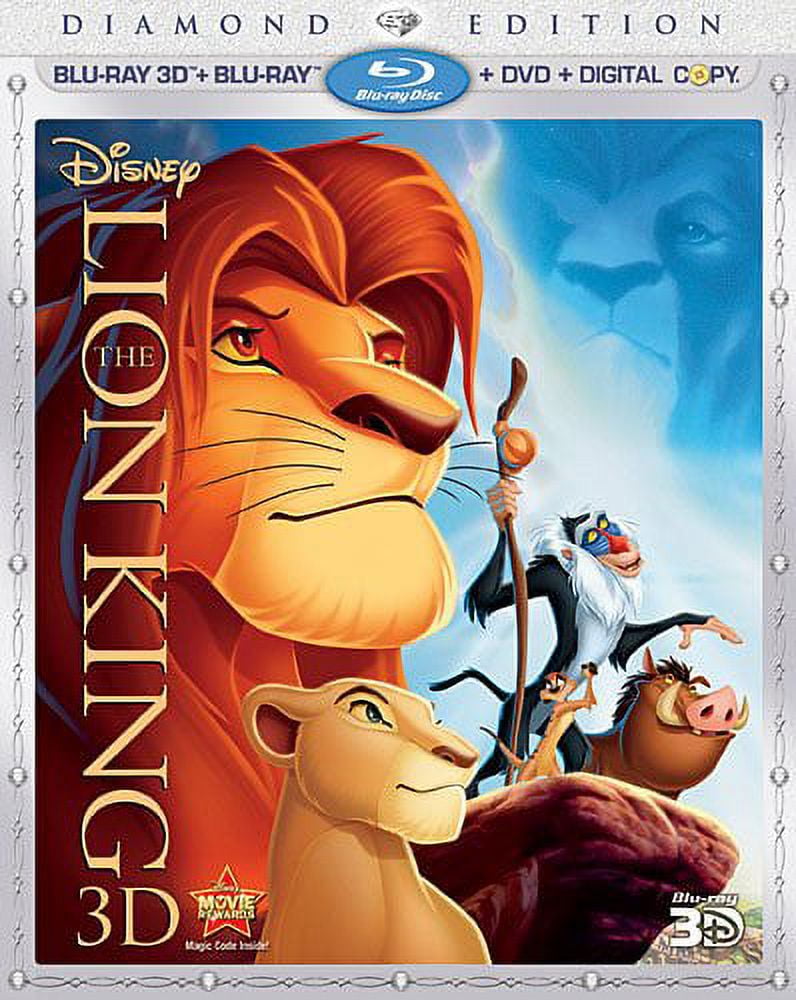 The Lion King (Diamond Edition) (Widescreen) (Blu-ray 3D + Blu-ray + DVD)