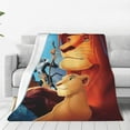 thumbnail image 1 of The Lion King Fleece Blanket Super Soft Cozy Throw Blanket Fuzzy Comfy Flannel Blanket Warm Plush Blankets And Throws For Couch, Sofa, Bed 40"X30", 1 of 7