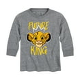 thumbnail image 1 of The Lion King - Future King - Simba - Toddler & Youth Long Sleeve Graphic T-Shirt, 1 of 5