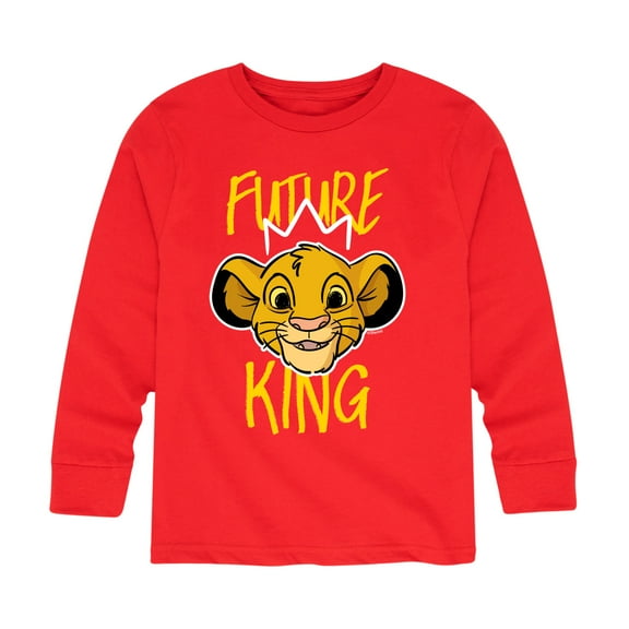 The Lion King - Future King - Simba - Toddler & Youth Long Sleeve Graphic T-Shirt