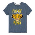 thumbnail image 1 of The Lion King - Future King - Simba - Toddler & Youth Short Sleeve Graphic T-Shirt, 1 of 5