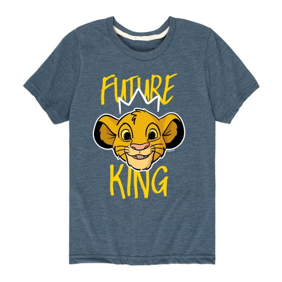 The Lion King - Future King - Simba - Toddler & Youth Short Sleeve Graphic T-Shirt