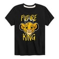thumbnail image 1 of The Lion King - Future King - Simba - Toddler & Youth Short Sleeve Graphic T-Shirt, 1 of 5