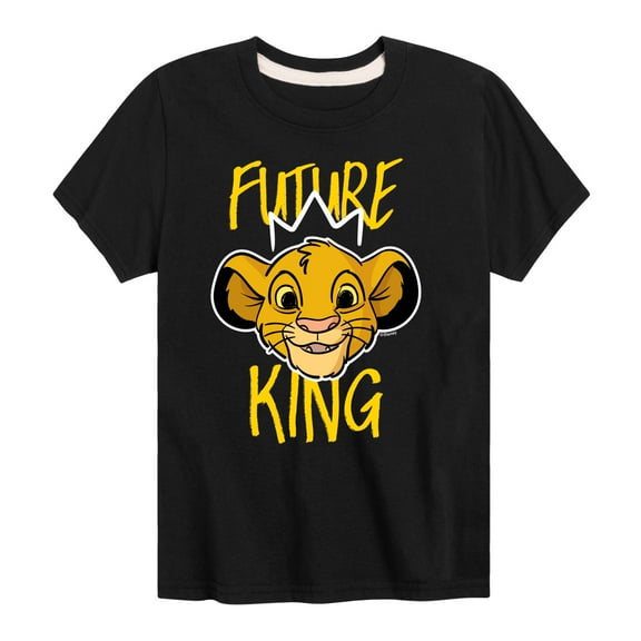 The Lion King - Future King - Simba - Toddler & Youth Short Sleeve Graphic T-Shirt