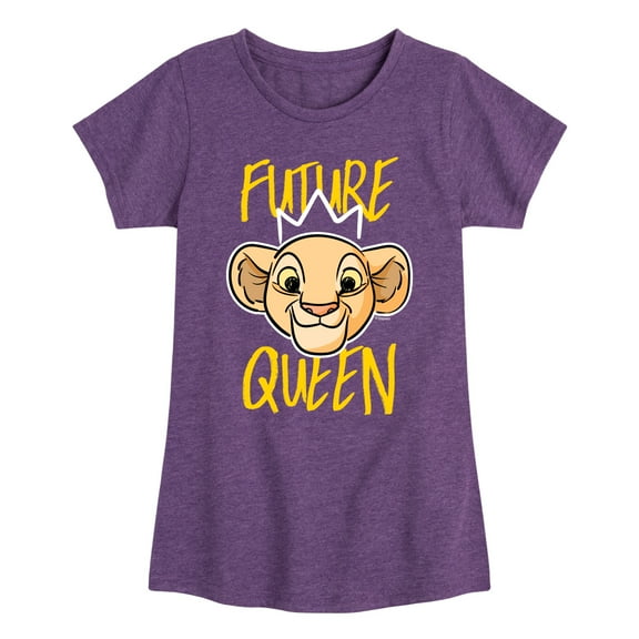 The Lion King - Future Queen - Nala - Toddler & Youth Girls Short Sleeve Graphic T-Shirt