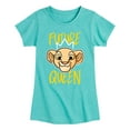 thumbnail image 1 of The Lion King - Future Queen - Nala - Toddler & Youth Girls Short Sleeve Graphic T-Shirt, 1 of 5