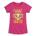 thumbnail image 1 of The Lion King - Future Queen - Nala - Toddler & Youth Girls Short Sleeve Graphic T-Shirt, 1 of 5