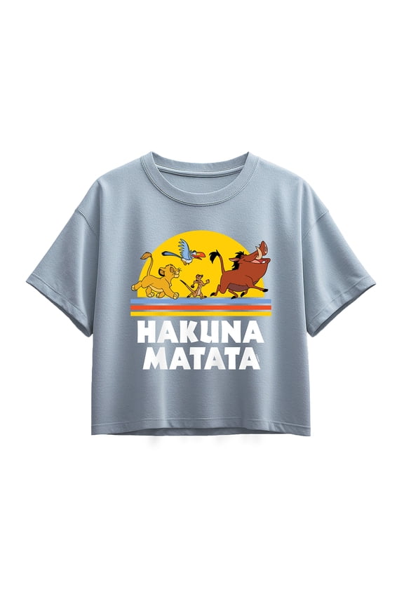 - Hakuna Matata Sunset - Youth Girls Boxy T-Shirt