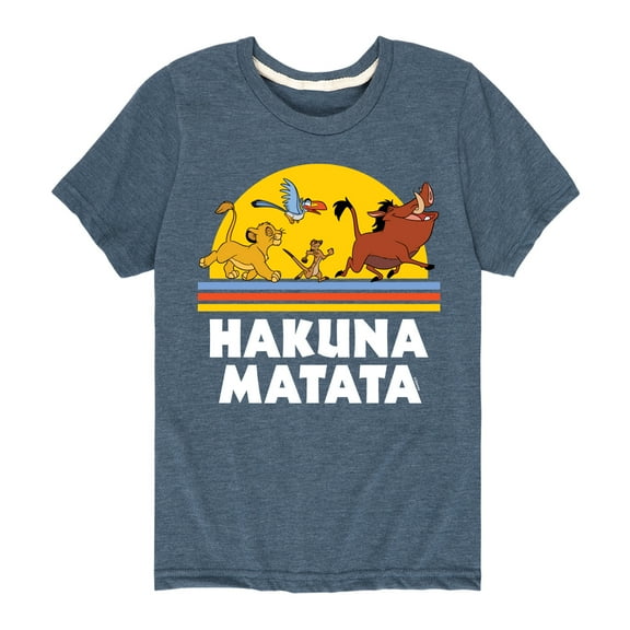 The Lion King - Hakuna Matata - Sunshine - Toddler & Youth Short Sleeve Graphic T-Shirt