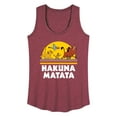thumbnail image 1 of The Lion King - Hakuna Matata - Sunshine - Women's Racerback Tank Top, 1 of 4