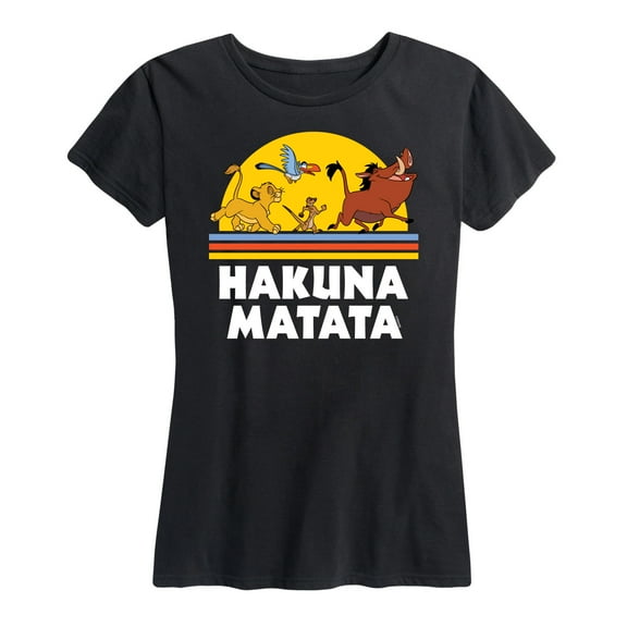 The Lion King - Hakuna Matata - Sunshine - Women's Short Sleeve Graphic T-Shirt