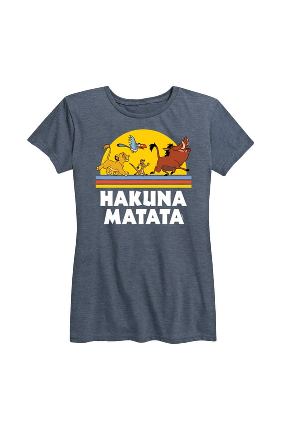 The Lion King - Hakuna Matata - Sunshine - Women's Short Sleeve Graphic T-Shirt