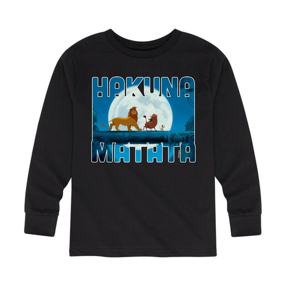 The Lion King - Hakuna Matata - Toddler & Youth Long Sleeve Graphic T-Shirt