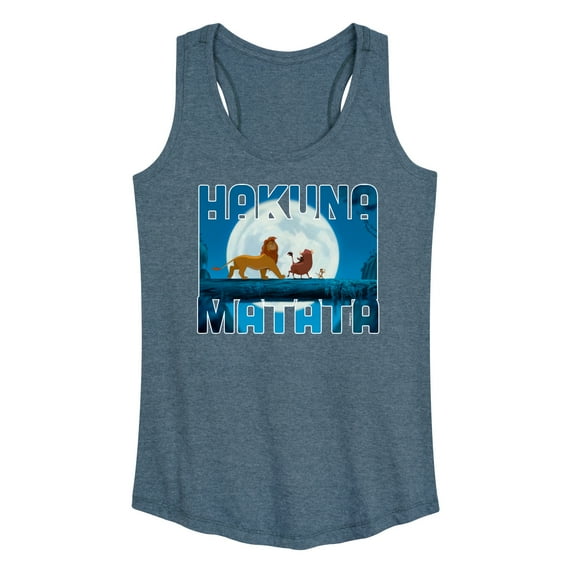 The Lion King - Hakuna Matata - Women's Racerback Tank Top