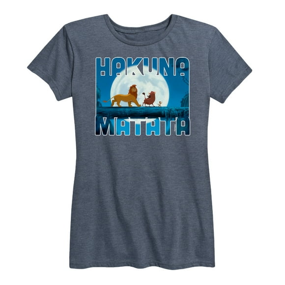 The Lion King - Hakuna Matata - Women's Short Sleeve Graphic T-Shirt