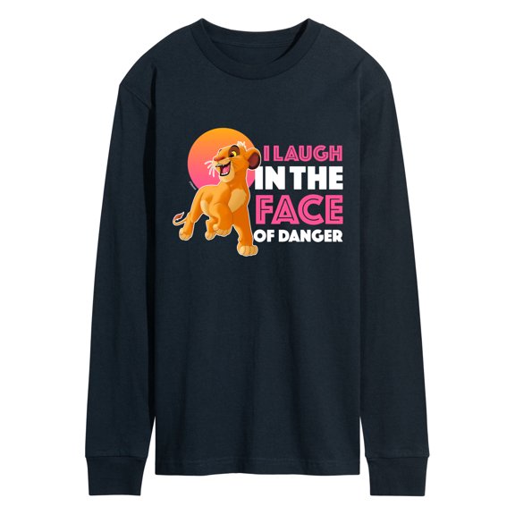 The Lion King - In The Face of Danger - Men's Long Sleeve T-Shirt