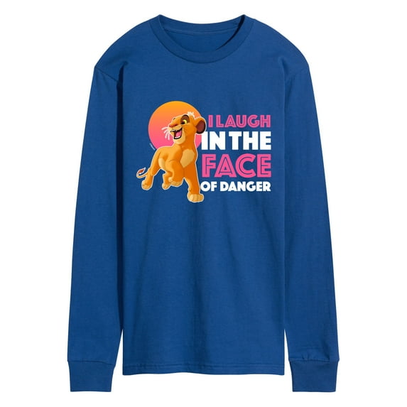 The Lion King - In The Face of Danger - Men's Long Sleeve T-Shirt