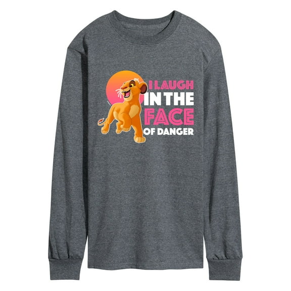 The Lion King - In The Face of Danger - Men's Long Sleeve T-Shirt