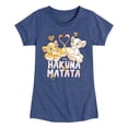 thumbnail image 1 of The Lion King - Lion King Heart Tails - Youth Girls Fitted Short Sleeve T-Shirt, 1 of 4