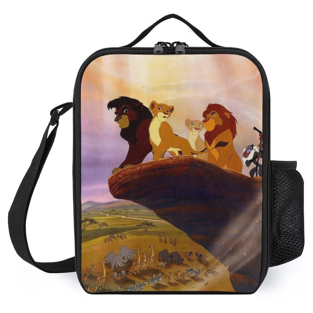 The Lion King Lunch Bag Insulated, Lunch Box Bag, Reusable Lunch