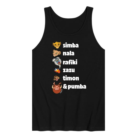 The Lion King - Main Characters - Men's Jersey Tank Top