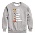 thumbnail image 1 of The Lion King - Main Characters - Toddler & Youth Crewneck Fleece Sweatshirt, 1 of 5
