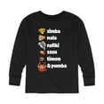 thumbnail image 1 of The Lion King - Main Characters - Toddler & Youth Long Sleeve Graphic T-Shirt, 1 of 5