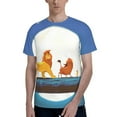 thumbnail image 1 of The Lion King Men's T Shirt 3D Graphic Hip Hop Unisex Tees Tops Casual Stylish Crew Neck Short Sleeve, 1 of 8