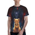thumbnail image 1 of The Lion King Men's T Shirt 3D Graphic Hip Hop Unisex Tees Tops Casual Stylish Crew Neck Short Sleeve, 1 of 8