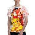 thumbnail image 1 of The Lion King Men's T Shirt 3D Graphic Hip Hop Unisex Tees Tops Casual Stylish Crew Neck Short Sleeve, 1 of 8