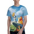 thumbnail image 1 of The Lion King Men's T Shirt 3D Graphic Hip Hop Unisex Tees Tops Casual Stylish Crew Neck Short Sleeve, 1 of 8