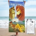 thumbnail image 1 of The Lion King Microfiber Beach Towel Oversized Lightweight Quick Dry Sand Free Large Towels for Swimming Pool Camping Beach Accessories Travel Things for Vacation Essentials Gift, 1 of 7